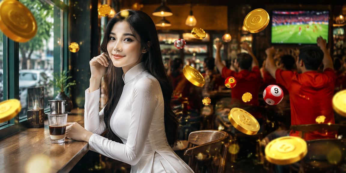 Phụ nữ Hà Nội mặc áo dài rạng rỡ tham gia xổ số và giải trí trực tuyến