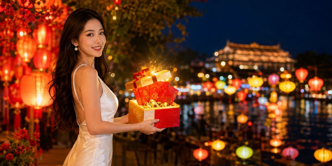Người dùng Huế trải nghiệm cá cược trực tuyến tại khu chợ đêm địa phương về đêm